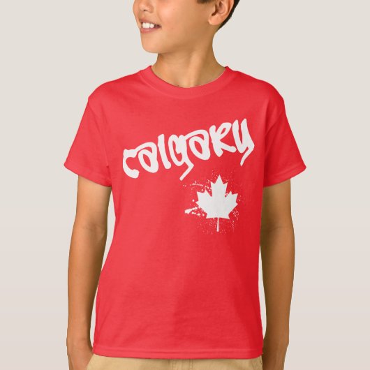 Calgary Graffiti T-Shirt (Vorderseite)