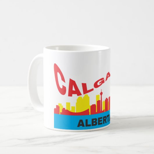 Calgary Kaffeetasse (Vorderseite Links)