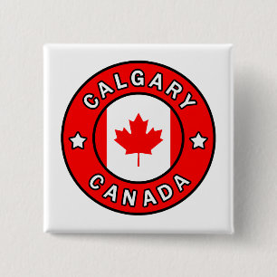 Calgary Kanada Button