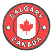 Calgary Kanada Eishockey Puck (Vorderseite)
