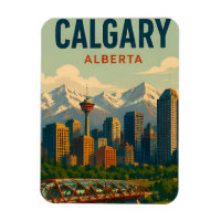 Calgary Kanada Skyline Rocky Mountains Reise