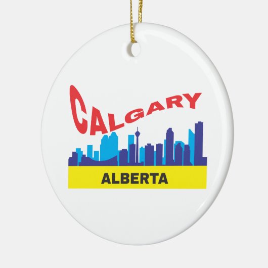 Calgary Keramik Ornament (Links)