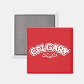 Calgary Leaf Magnet (Vorderseite/Rückseite)