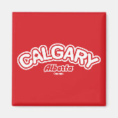 Calgary Leaf Magnet (Vorne)