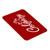 Calgary Leaf Script Magnet (Rechte Seite)