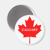 Calgary Magnet (Vorderseite/Rückseite)