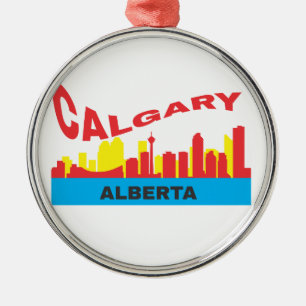 Calgary Ornament Aus Metall