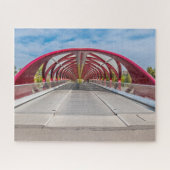Calgary Peace Bridge. Puzzle (Horizontal)