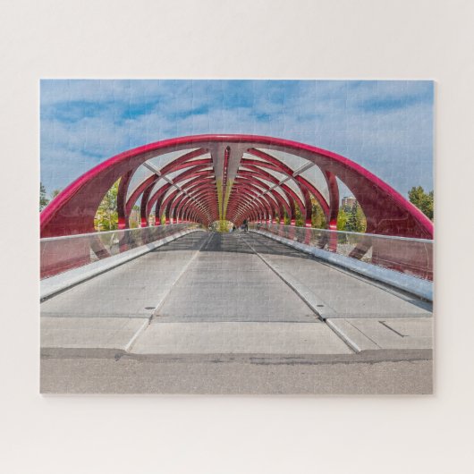 Calgary Peace Bridge. Puzzle (Horizontal)