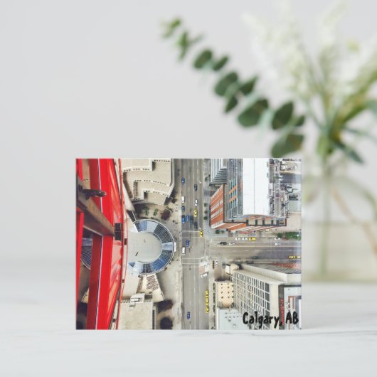 Calgary Postcard Postkarte (Stehend Vorderseite)