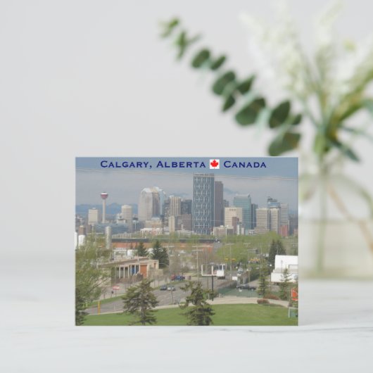 Calgary Postkarte (Stehend Vorderseite)