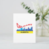 Calgary Postkarte (Stehend Vorderseite)