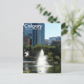 Calgary Princess Island Park Postkarte (Stehend Vorderseite)