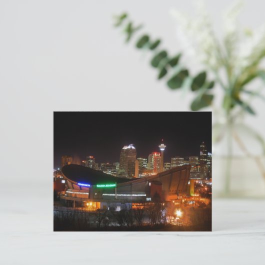 Calgary Saddledome Postkarte (Stehend Vorderseite)