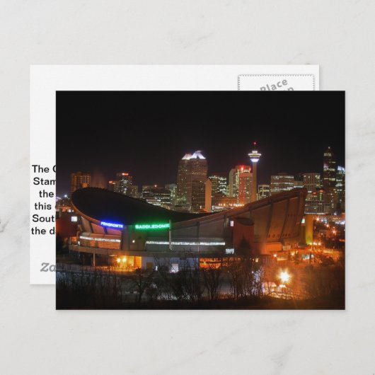 Calgary Saddledome Postkarte (Vorne/Hinten)