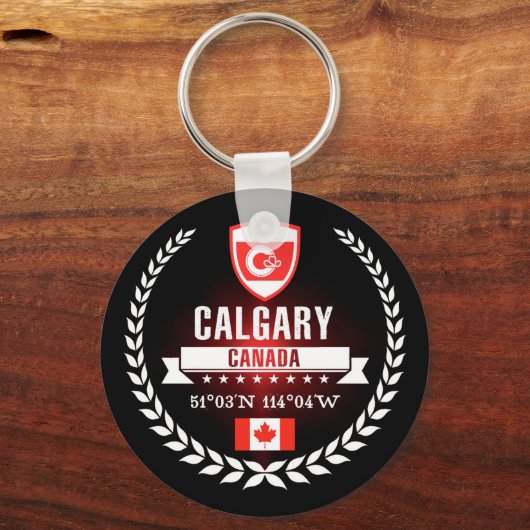Calgary Schlüsselanhänger (Vorderseite)