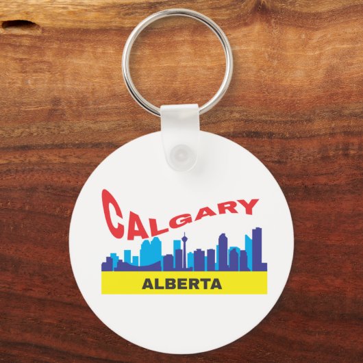 Calgary Schlüsselanhänger (Vorderseite)