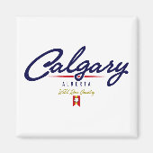 Calgary Script Magnet (Vorne)