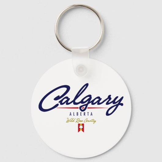 Calgary Script Schlüsselanhänger (Vorderseite)