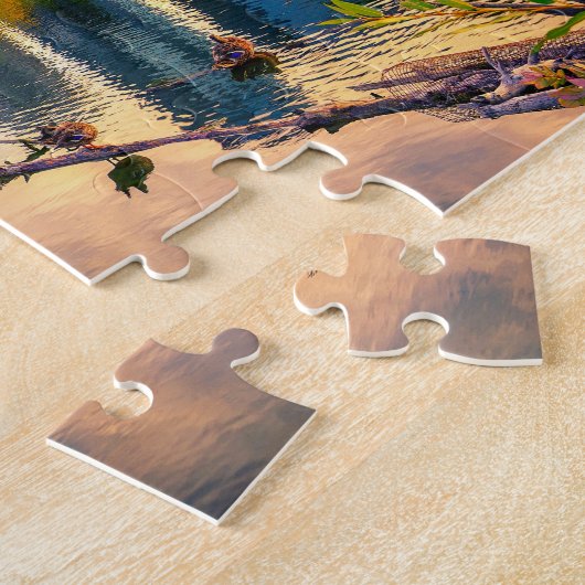 Calgary Skyline, Alberta, Kanada Puzzle (Seite)