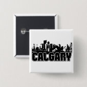 Calgary-Skyline Button (Vorne & Hinten)