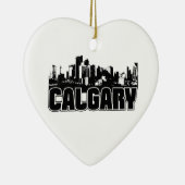 Calgary-Skyline Keramik Ornament (Rechts)