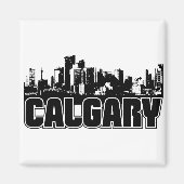 Calgary Skyline Magnet (Vorne)