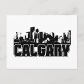 Calgary Skyline Postkarte (Vorderseite)