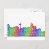Calgary Skyline Postkarte (Vorne/Hinten)