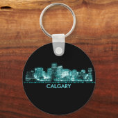 Calgary Skyline Schlüsselanhänger (Vorderseite)