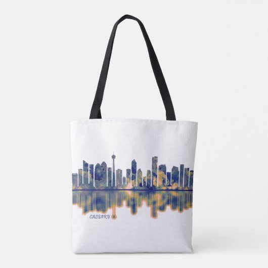 Calgary Skyline Tasche (Rückseite)