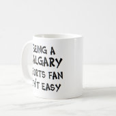 Calgary-Sportfan, zu sein Kaffeetasse (Vorderseite Links)