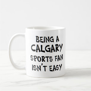 Calgary-Sportfan, zu sein Kaffeetasse