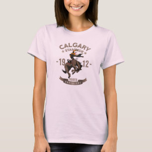 Calgary Stampede Rodeo Frauen T-Shirt