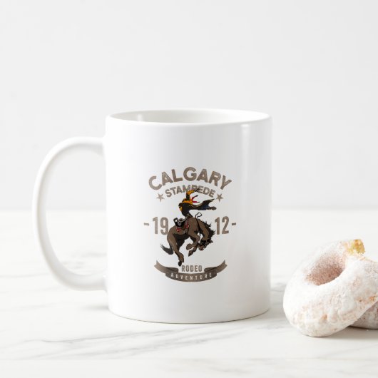 Calgary Stampede Rodeo | Klassische Tasse #11 (Mit Donut)