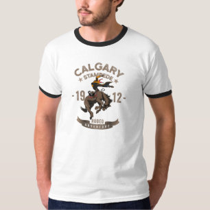 Calgary Stampede Rodeo Männerklingeln T-Shirt
