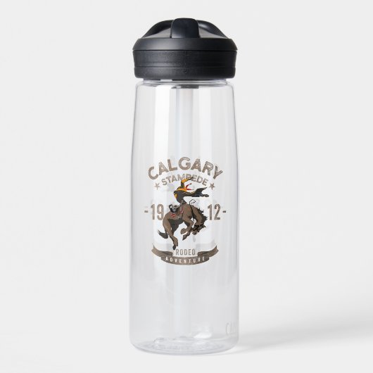 Calgary Stampede Rodeo | Wasserflasche Trinkflasche (Vorne)