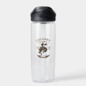 Calgary Stampede Rodeo | Wasserflasche Trinkflasche (Rückseite)