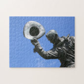 Calgary Stampede Statue. Puzzle (Horizontal)