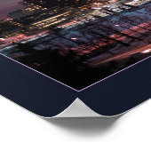 Calgary - The Frozen River (grenzt an Calgary) Poster (Ecke)