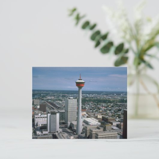 Calgary Tower, Alberta, Kanada Postkarte (Stehend Vorderseite)