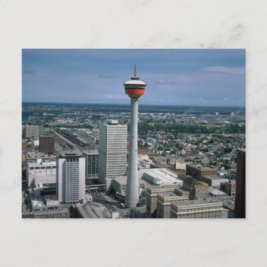 Calgary Tower, Alberta, Kanada Postkarte (Vorderseite)