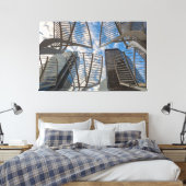 Calgary Tree Skulpturen Leinwanddruck (Insitu (Schlafzimmer))