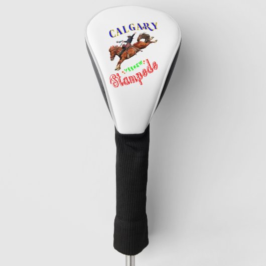 Calgary Yeehaw Stampede Golf Headcover (Vorderseite)