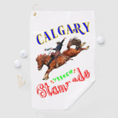 Calgary Yeehaw Stampede Golfhandtuch (Insitu)