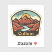 Calhan, Colorado Aufkleber (Blatt)