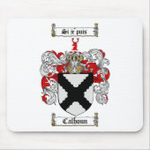 CALHOUN FAMILIENWAPPEN - CALHOUN WAPPEN MOUSEPAD (Vorne)