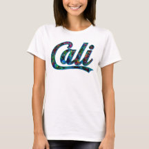 Cali Bold Script-Logo (Farbige Krawatte-Färbung)