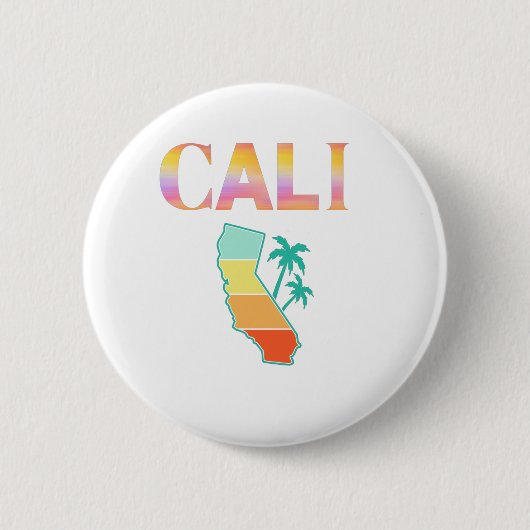 Cali California Button (Vorderseite)