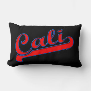 Cali California Neon Red Pillow Lendenkissen